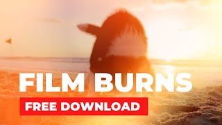 10 FREE Film Burns / Light Leaks / Lens Flares for YouTube videos 2018