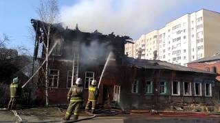 19.04.2013, пожар на ул. М. Горького, Тамбов 2