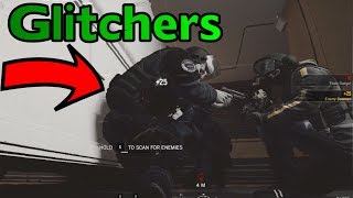 Playing Against Glitchers - Rainbow Six Siege Gameplay