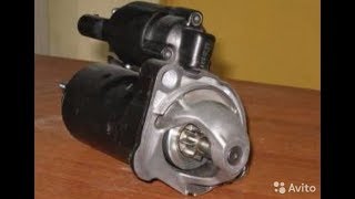 Замена стартера audi 80 b3