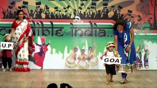 SAMSKAR - THE DREAM SCHOOL -Ramp Walk By Play Group Kids - Annual Day 2014