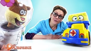 СПАНЧ БОБ и ДОКТОР АЙ: Часть 1! СЭНДИ потеряла зрение!