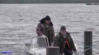 НА РЫБАЛКЕ.Стоянка Фокино.Лодки и моторы.Река Волга.2014