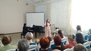 Н.А.Римский-Корсаков-"На холмах Грузии"поёт Лейла Назаретова,Концертмейстер-Е.Потапкина 2019г