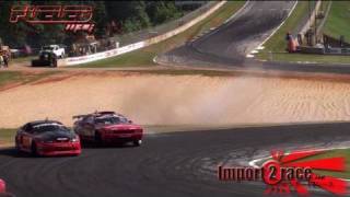 Challenger vs Mustang drifting @ Road Atlanta May 8,2010