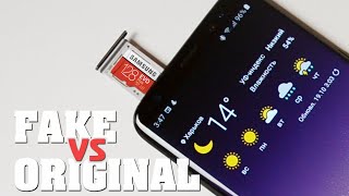 Как определить поддельную карту памяти microSD
