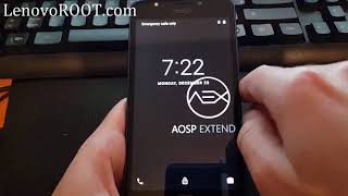 AOSP Extended ROM for Moto E4 Mediatek [ Installation & quick look ]