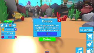 3 NEW ATLANTIS UPDATE CODES | Mining Simulator | Roblox