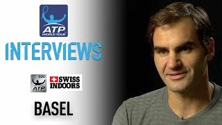 Federer Looks Ahead To Del Potro Final Clash In Basel 2017