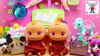 Preparo las MOCHILAS de mis BEBÉS Mellizos Bellies para el Primer Día en la GUARDERÍA NENUCO