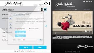 Webmaster Studio - Custom CMS Solution for Video Gallery