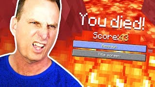 MY DAD PLAYS Minecraft FOR THE FIRST TIME! ?