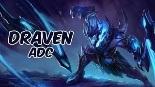 Draven ADC vs Tristana - Challenger - Preseason 6 - Patch 5.23