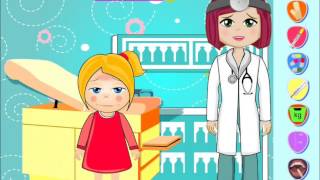 Amy's Hospital educational video for little kids-Baby Games