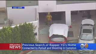 Rapper YG Taken Into Custody On Robbery Charges In Raid At Chatsworth Home