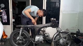 Clip hướng dẫn độ 1 chiếc xe honda 67 đơn giản nhất và rẻ nhất Par1