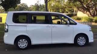 Toyota Voxy / Noah 8 seater Review For Sale Lifter Wellcab www.EdwardLees.com.au