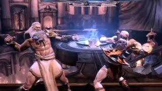 God of War III Walkthrough PART 43 [Zeus Boss #1] Gameplay No Commentary TRUE-HD QUALITY