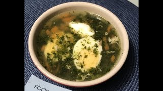 Куриный суп со шпинатом: рецепт от Foodman.club