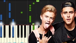 Jonas Blue ft Jack Jack - "Rise" Piano Tutorial - Chords - How To Play - Cover