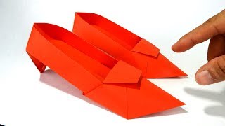 Origami Zapatillas / Como Hacer Zapatos de Papel Tacones altos