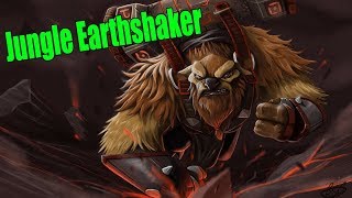 DoTa 2 Farm Jungle Earthshaker Fast dagger
