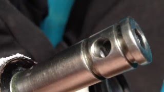 Замер глубины посадки пули.