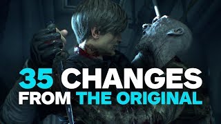 Resident Evil 2 Remake - 35 Changes From The Original