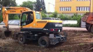 Колесный экскаватор HYUNDAI R-170W-9S
