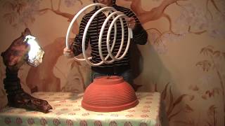 How to make a chandelier. Люстра из трубы и стаканов.