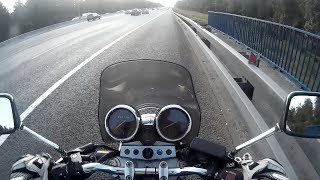Honda CB400 Ускорение и Максимальная скорость