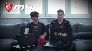 Fnatic meets MSI GT75VR Titan & GE RAIDER | MSI