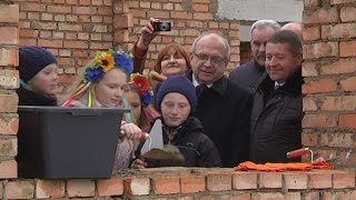 У селі Вербка заклали капсулу на будівництві школи
