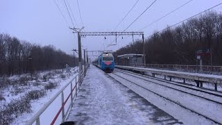 "Болтает из стороны в сторону" / ЭП1М-392 с поездом №367*Г / 100 км/ч