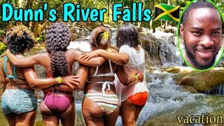 A Full Tour Of DUNN'S RIVER Waterfalls Ocho Rios JAMAICA Vlog. #86