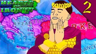 BYZANTINE WAR WITH ITALY! Hearts of Iron 4: HOI4 Challenge: Byzantine Empire Mod Gameplay #2