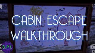 SCARY CABIN GAME!!! CABIN ESCAPE WALKTHROUGH PART 1