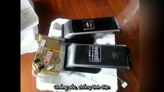 Khóa cửa điện tử SAMSUNG SHS-6600 Hàn Quốc chính hãng