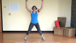 10-Minute Cardio Kickboxing Workout From @SparkPeople