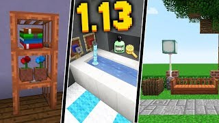 10 ДЕКОРАТИВНЫХ ИДЕЙ С НОВЫМИ БЛОКАМИ MINECRAFT 1.13!