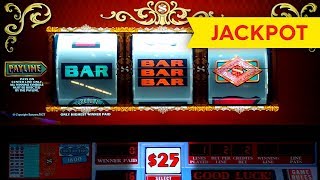 JACKPOT HANDPAY! Double Top Dollar Slot - Progressive $10 | $20 | $50 Max Betting!