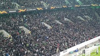 Borussia Mönchengladbach Welcome Their Players In The Borussia Park Before Match Vs Roma