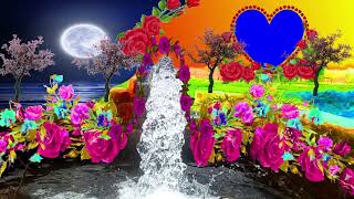 wedding frame motion background video-free green screen | Green Screen background Animated video HD,