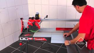 Wet Saw Tile Cutter - Cortador Eléctrico RUBI DC 250 1200