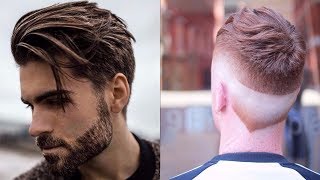 The Best Hairstyles For men 2017  | Men's New Cool Hairstyles 2018 | Neckline Hairstyle Design