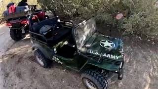 Mini Jeep 125cc Off Road Go Kart Test At Hungry Valley ATV Park