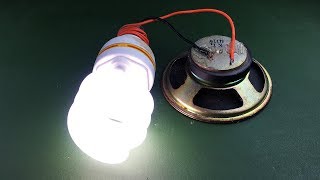 Science Electric Generator Magnets Speaker For Free New 2019