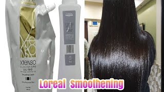 Loreal Smoothening Latest video at customer home check