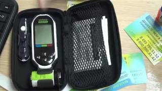 Магазин ДИА-ПУЛЬС -  Проверка гл-ра  OneTouch Select Plus с помощью контрольного раствора