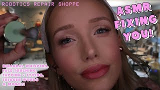 ASMR FIXING YOU! Intense Up-Close Whispers, Personal Attention, Sk-Sk, Finger Flutters
